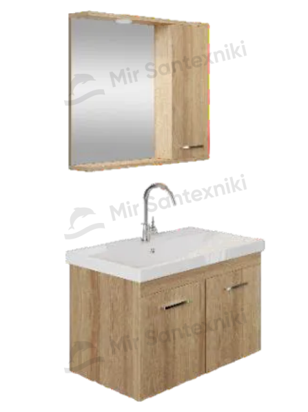 Комплект мебели для ванной комнаты NİL 60